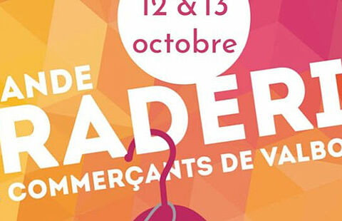 Affiche de la grande braderie 